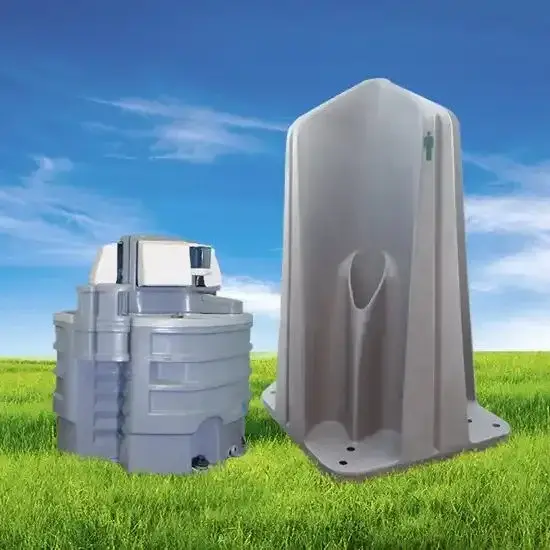 Mobiler Urinalstand und Handwaschbecken als Event-Equipment