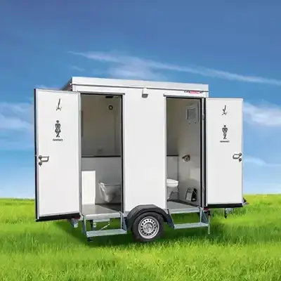 Kompakter Toilettenwagen Picolo zum Mieten