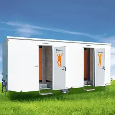 VIP Toilettenwagen mit gehobener Ausstattung zum Mieten